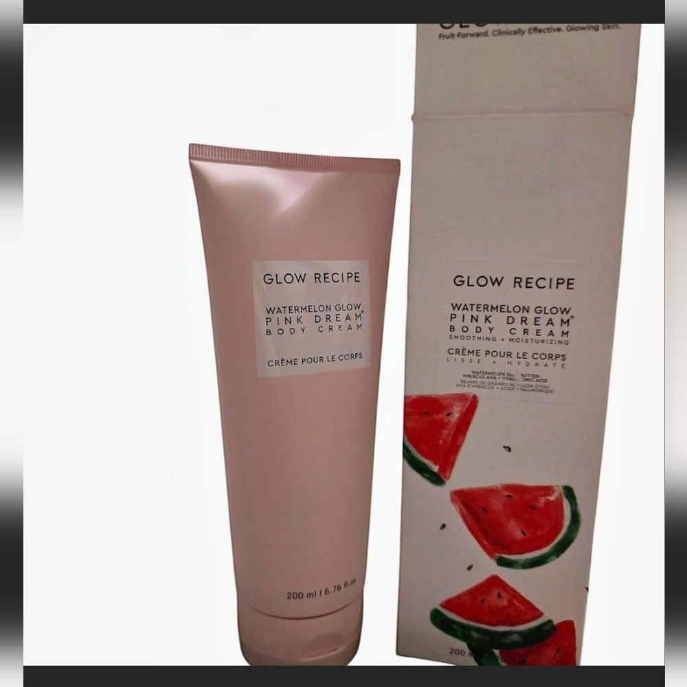 ⚠️sale⚠️Glow Recipe Watermelon Glow Body Cream in Pink - Picture 5 of 5
